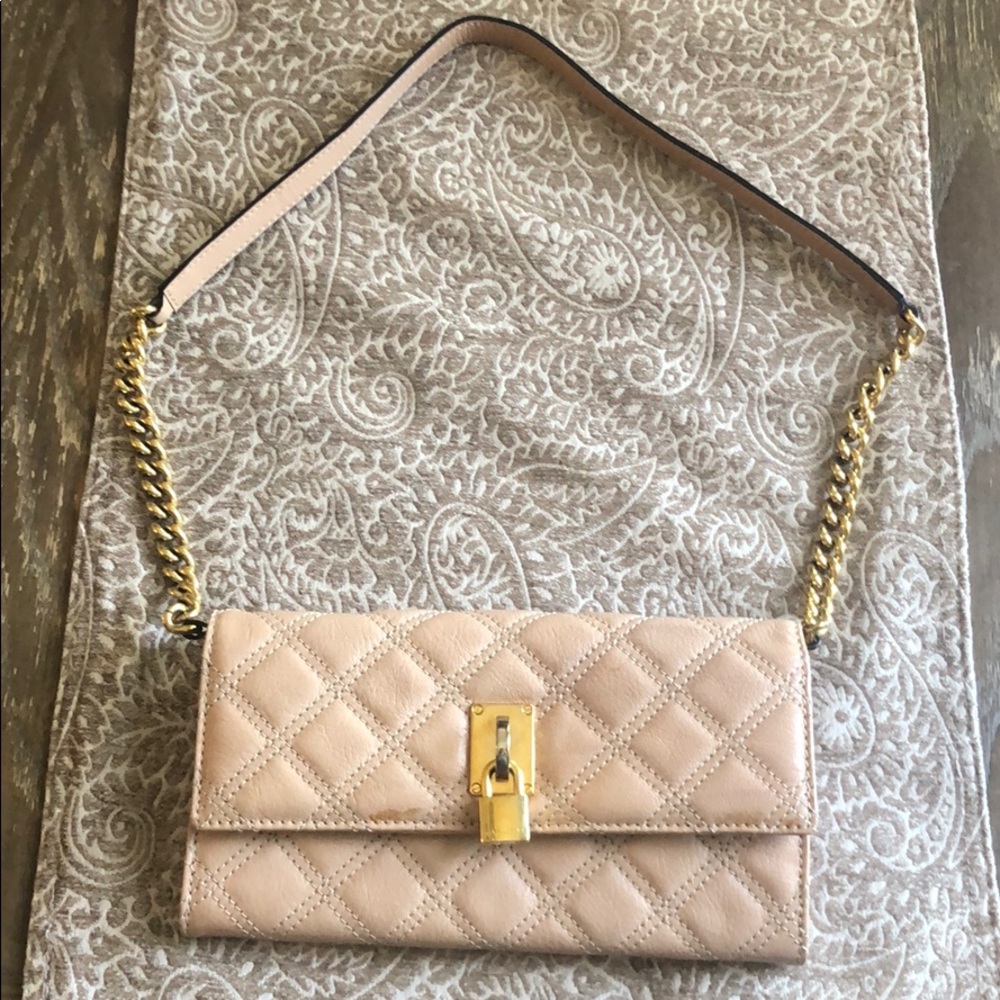 Marc Jacobs Blush Quilted Wallet/Purse